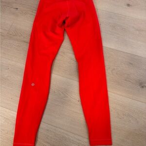 lululemon athletica Fiery Red Leggings